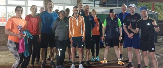 Stopsley Striders at Track